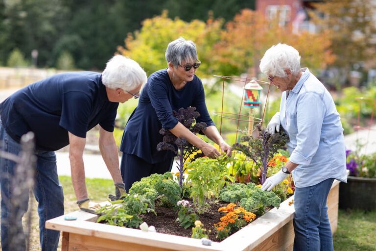 residents embracing a year of wellness and balance