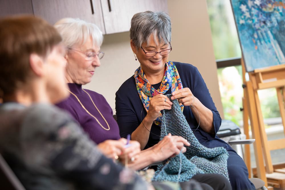 seniors living in independent living